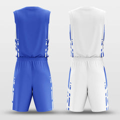 Cikers Sports Basketball Uniforms Broken Mirrors - Custom Reversible Basketball Jersey Set Sublimated BK260604S