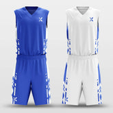 Cikers Sports Basketball Uniforms Broken Mirrors - Custom Reversible Basketball Jersey Set Sublimated BK260604S