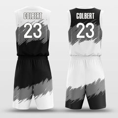 Cikers Sports Basketball Uniforms Brushes - Customized Reversible Basketball Jersey Set Design BK260109S