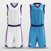 Cikers Sports Basketball Uniforms Bubble Gum - Customized Reversible Basketball Jersey Set Design