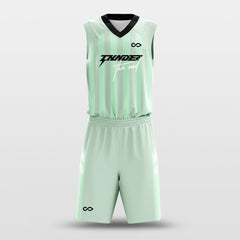 Cikers Sports Basketball Uniforms Dark Green / S Runway - Custom Sublimated Basketball Uniform Set