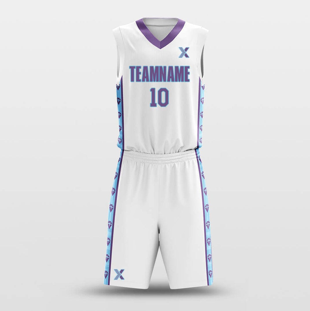 Cikers Sports Basketball Uniforms Diamond - Customized Basketball Jersey Set Sublimated BK160625S