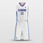 Cikers Sports Basketball Uniforms Diamond - Customized Basketball Jersey Set Sublimated BK160625S
