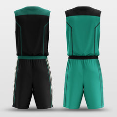 Cikers Sports Basketball Uniforms Direction - Customized Reversible Sublimated Basketball Uniforms