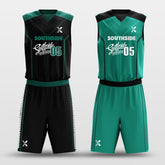Cikers Sports Basketball Uniforms Direction - Customized Reversible Sublimated Basketball Uniforms