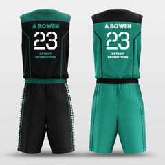 Cikers Sports Basketball Uniforms Direction - Customized Reversible Sublimated Basketball Uniforms