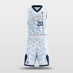 Cikers Sports Basketball Uniforms Domino - Customized Basketball Jersey Design