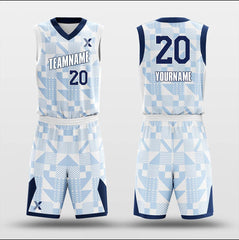 Cikers Sports Basketball Uniforms Domino - Customized Basketball Jersey Design
