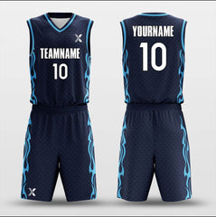 Cikers Sports Basketball Uniforms Dragon - Customized Basketball Jersey Set Sublimated BK160134S