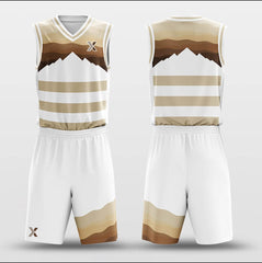 Cikers Sports Basketball Uniforms Dune - Customized Basketball Jersey Set Sublimated