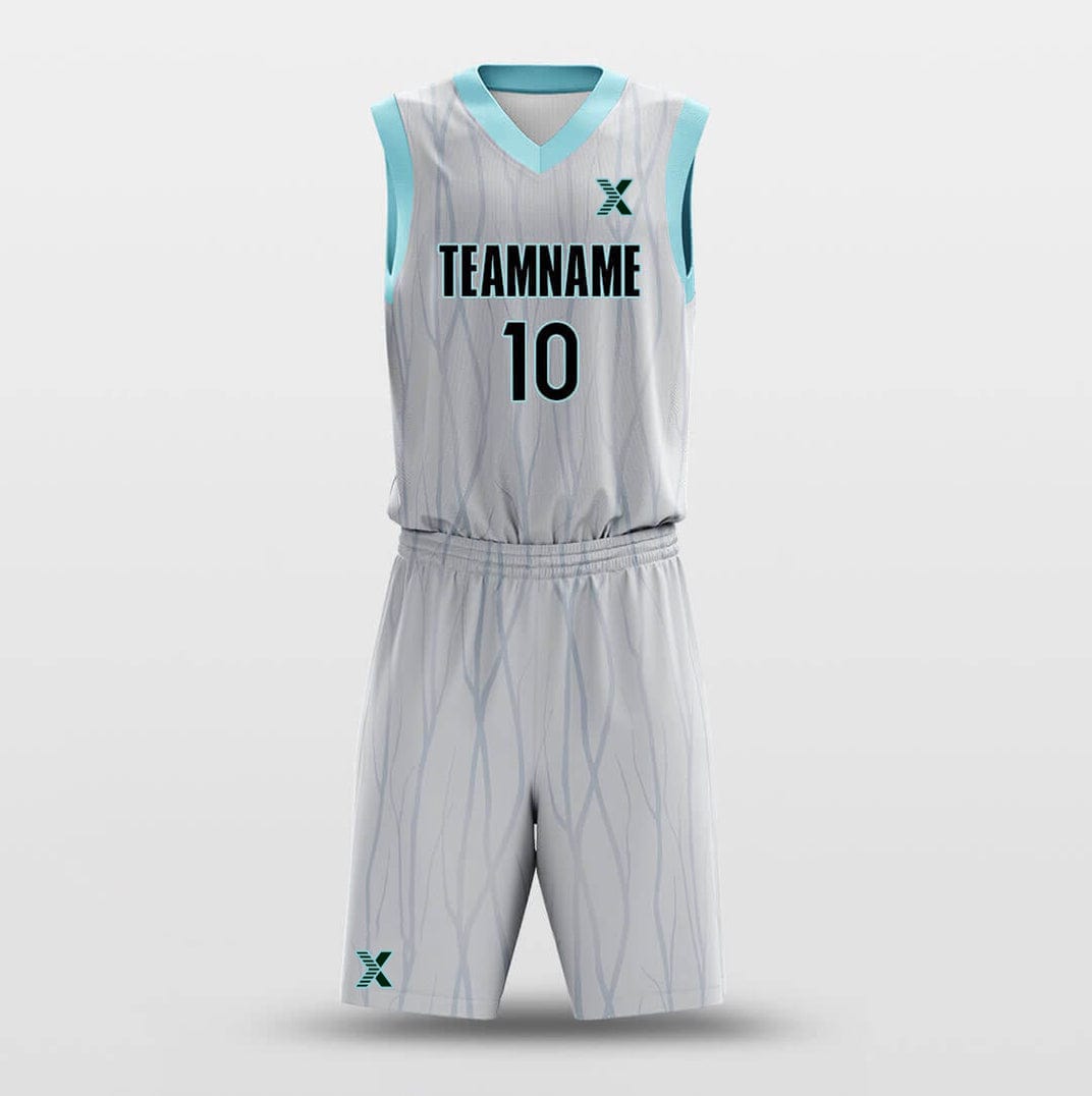 Cikers Sports Basketball Uniforms Everything Grows - Customized Basketball Jersey Set Design BK160129S