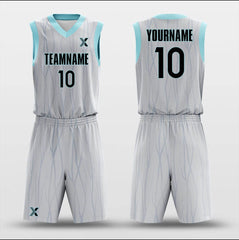 Cikers Sports Basketball Uniforms Everything Grows - Customized Basketball Jersey Set Design BK160129S