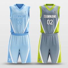 Cikers Sports Basketball Uniforms Favorable Circumstances - Customized Reversible Basketball Jersey Set Design BK260107S