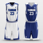 Cikers Sports Basketball Uniforms Fission - Customized Reversible Basketball Jersey Set Design BK260114S