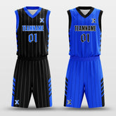 Cikers Sports Basketball Uniforms Fixed Star - Customized Reversible Basketball Jersey Set Design