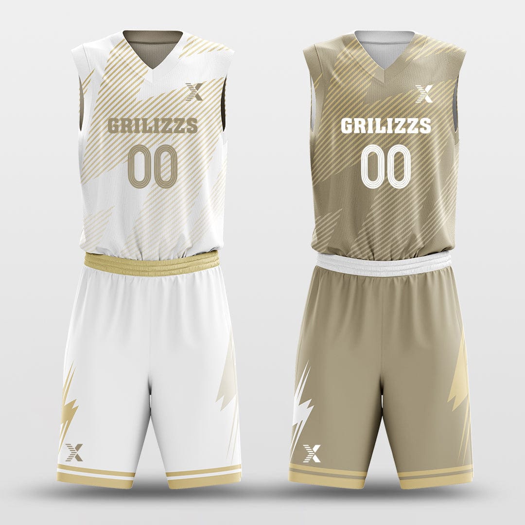 Cikers Sports Basketball Uniforms Flash - Customized Reversible Sublimated Basketball Uniforms
