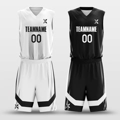 Cikers Sports Basketball Uniforms Forklift - Customized Reversible Basketball Jersey Set Design BK260608S