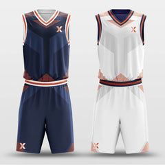 Cikers Sports Basketball Uniforms Future Armor - Customized Reversible Basketball Jersey Set Design