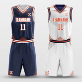 Cikers Sports Basketball Uniforms Future Armor - Customized Reversible Basketball Jersey Set Design