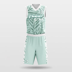 Cikers Sports Basketball Uniforms Green / S Bamboo - Custom Sublimated Basketball Jersey Set