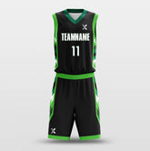 Cikers Sports Basketball Uniforms Grow - Customized Basketball Jersey Set Sublimated BK160612S