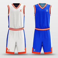Cikers Sports Basketball Uniforms Ice and Fire - Custom Reversible Basketball Jersey Set Sublimated BK260118S