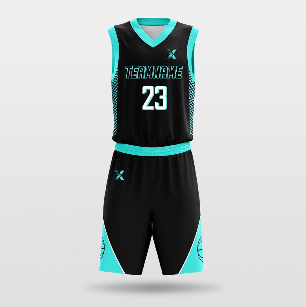 Cikers Sports Basketball Uniforms Ice Cream Black- Customized Basketball Jersey Design for Team