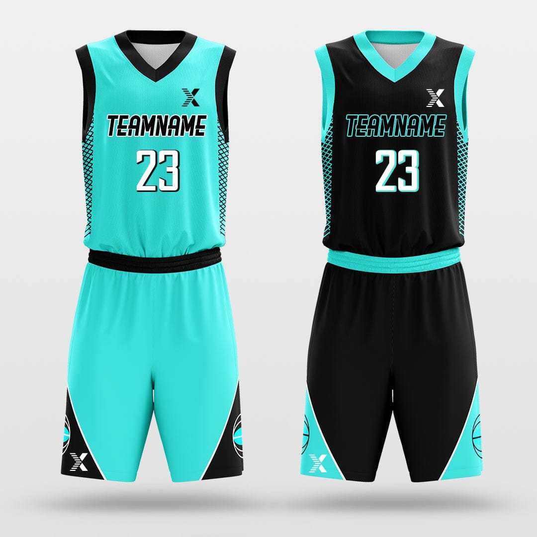 Cikers Sports Basketball Uniforms Ice Cream - Custom Reversible Sublimated Basketball Jersey Set