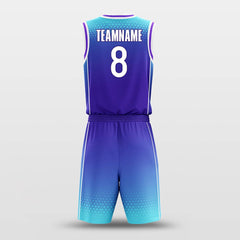 Cikers Sports Basketball Uniforms Ice Lake - Customized Basketball Jersey Set Design