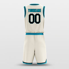 Cikers Sports Basketball Uniforms Khaki Green - Custom Basketball Jersey Design for Team