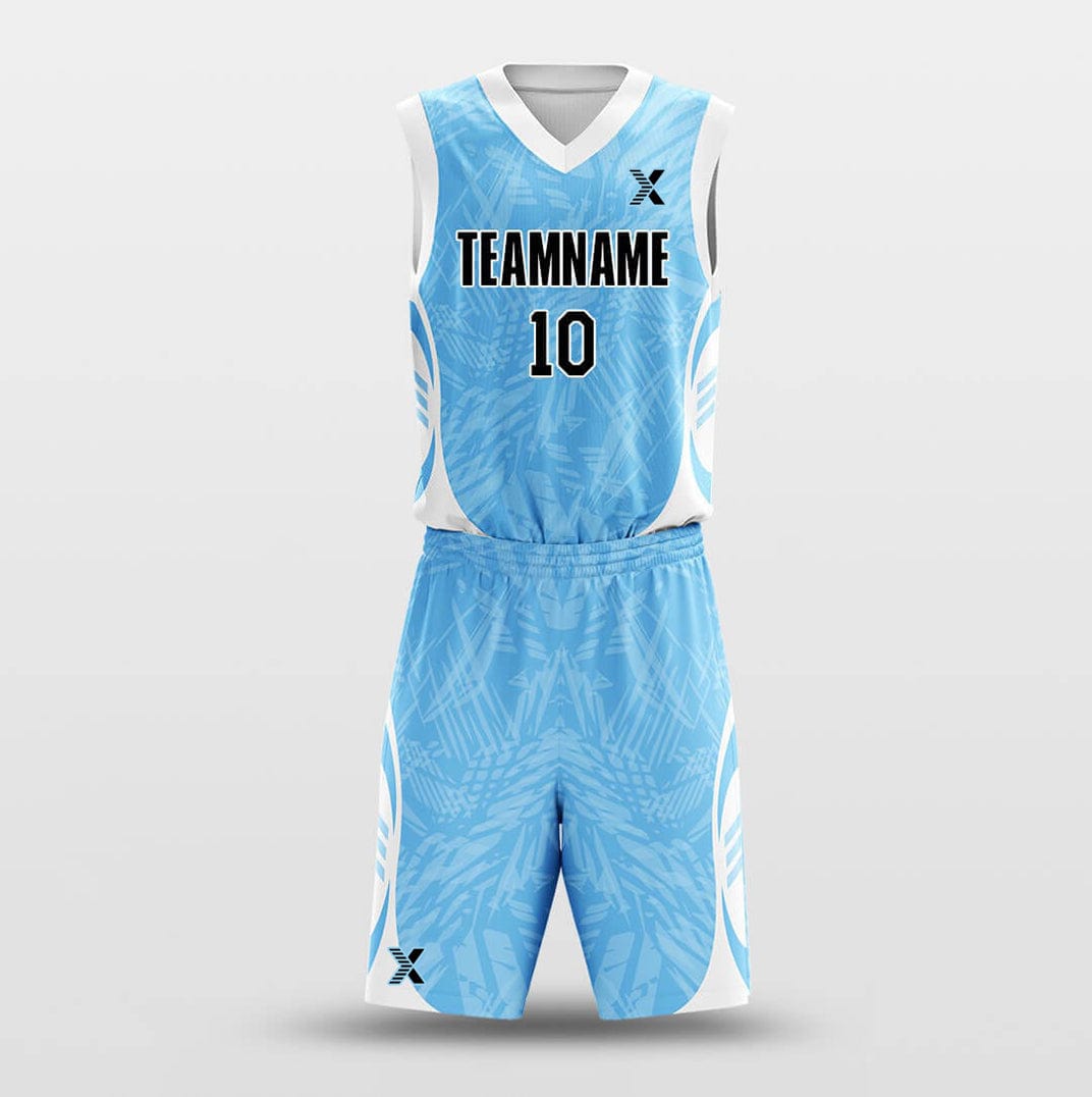 Cikers Sports Basketball Uniforms Light - Customized Basketball Jersey Set Sublimated BK160624S