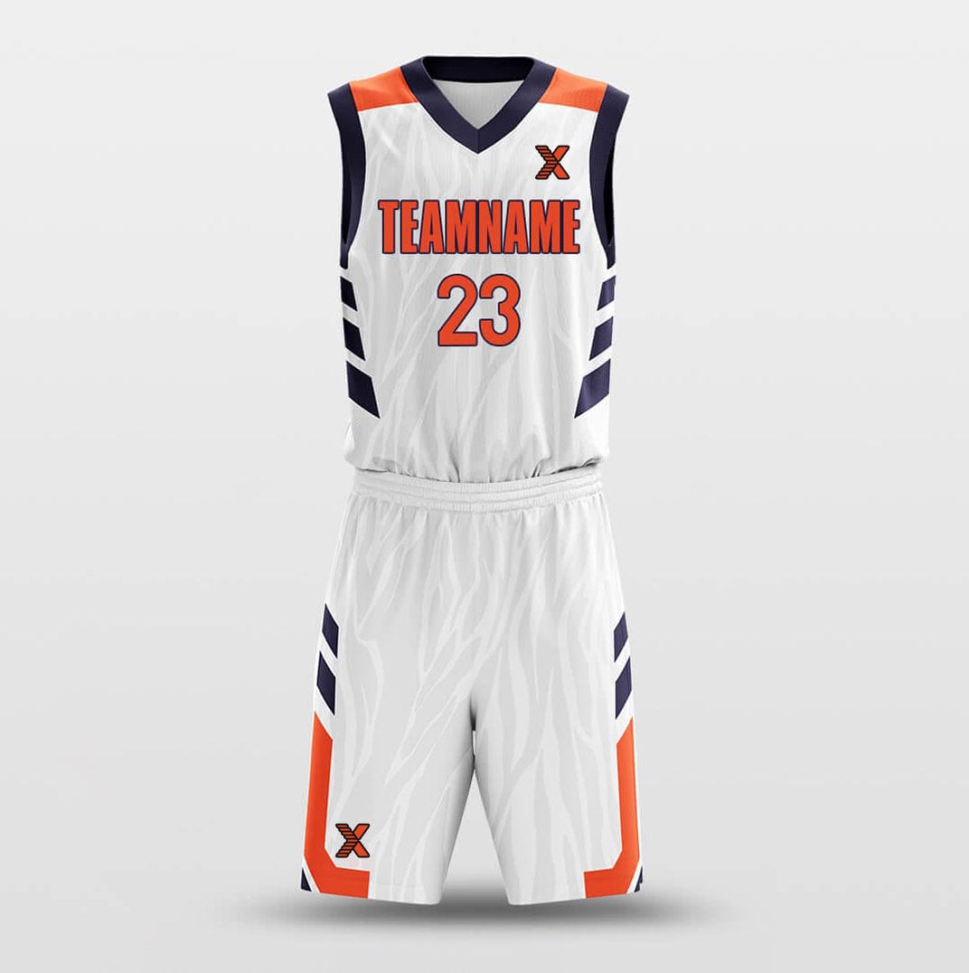 Cikers Sports Basketball Uniforms Light Feather - Customized Basketball Jersey Set Design
