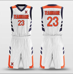 Cikers Sports Basketball Uniforms Light Feather - Customized Basketball Jersey Set Design