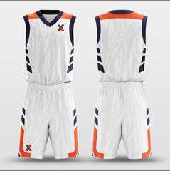 Cikers Sports Basketball Uniforms Light Feather - Customized Basketball Jersey Set Design