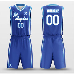Cikers Sports Basketball Uniforms Los Angeles - Customized Basketball Jersey Set Design