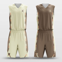 Cikers Sports Basketball Uniforms Maillard - Custom Reversible Basketball Jersey Set Sublimated BK260121S