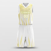 Cikers Sports Basketball Uniforms Maple Leaf - Customized Basketball Jersey Set Sublimated BK160615S
