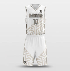 Cikers Sports Basketball Uniforms Matrix - Customized Basketball Jersey Set Sublimated BK160101S