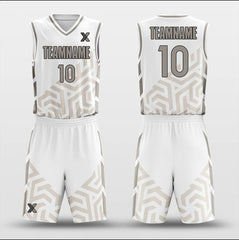 Cikers Sports Basketball Uniforms Matrix - Customized Basketball Jersey Set Sublimated BK160101S
