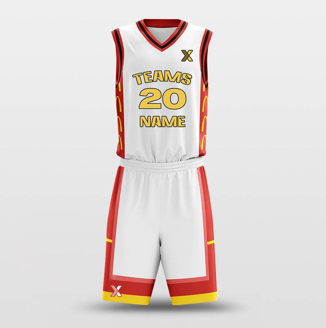 Cikers Sports Basketball Uniforms McDonald's - Customized Basketball Jersey Design
