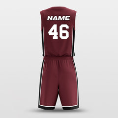 Cikers Sports Basketball Uniforms Miami Heat Red - Customized Basketball Jersey Design