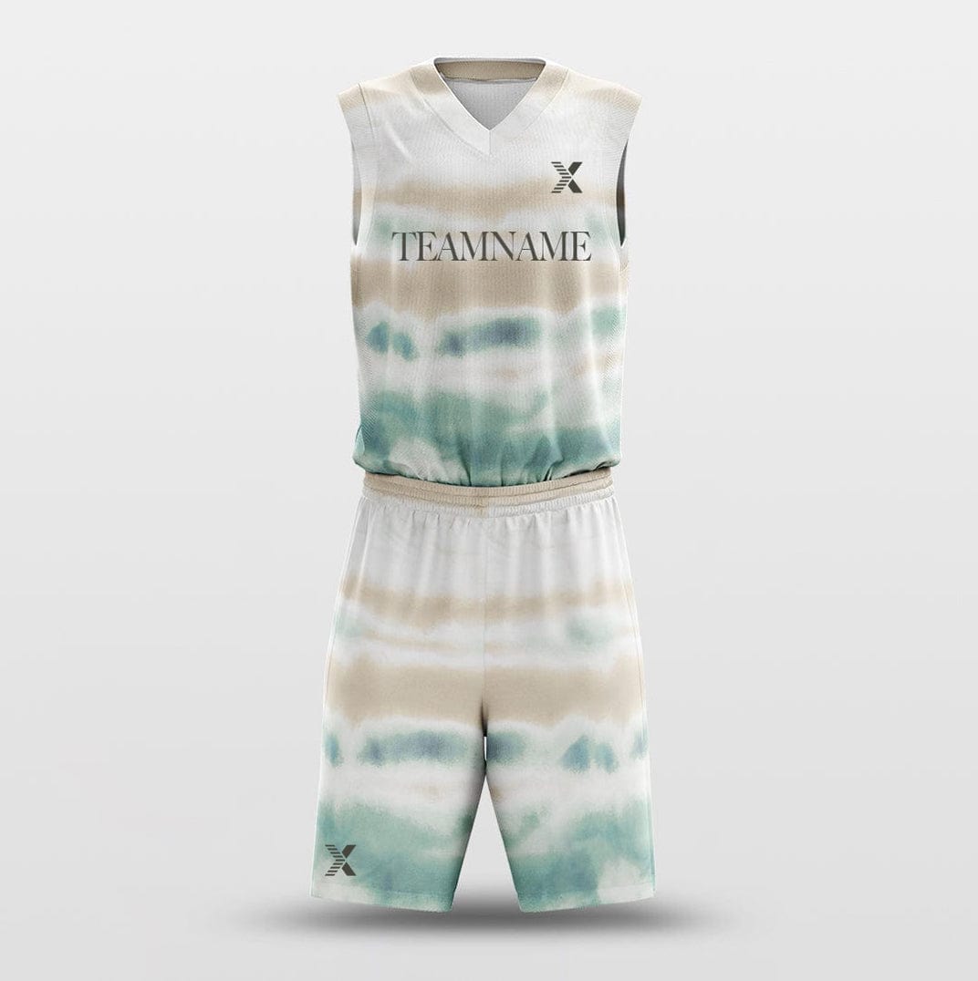 Cikers Sports Basketball Uniforms Milk Tea - Customized Basketball Jersey Design for Team