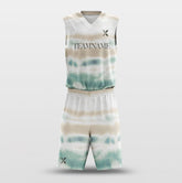 Cikers Sports Basketball Uniforms Milk Tea - Customized Basketball Jersey Design for Team