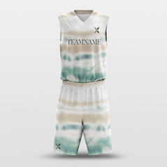 Cikers Sports Basketball Uniforms Milk Tea - Customized Basketball Jersey Design for Team