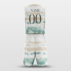 Cikers Sports Basketball Uniforms Milk Tea - Customized Basketball Jersey Design for Team