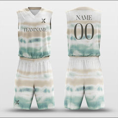 Cikers Sports Basketball Uniforms Milk Tea - Customized Basketball Jersey Design for Team