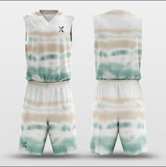 Cikers Sports Basketball Uniforms Milk Tea - Customized Basketball Jersey Design for Team