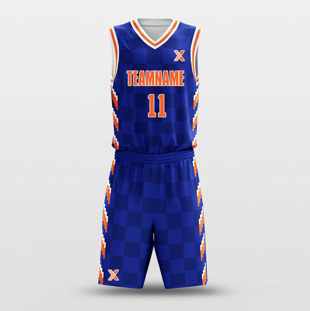 Cikers Sports Basketball Uniforms Mosaic - Customized Basketball Jersey Set Sublimated BK160102S