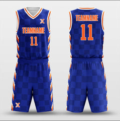 Cikers Sports Basketball Uniforms Mosaic - Customized Basketball Jersey Set Sublimated BK160102S