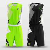 Cikers Sports Basketball Uniforms Mountain - Custom Reversible Sublimated Basketball Jersey Set
